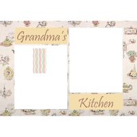 NEW!!! Personalized Photo Collage Grandma's Kitchen Floor Mat  27" x 18" Thumbnail