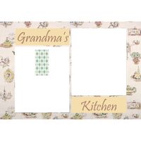 NEW!!! Personalized Photo Collage Grandma's Kitchen Floor Mat  27" x 18" Thumbnail