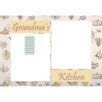 NEW!!! Personalized Photo Collage Grandma's Kitchen Floor Mat  27" x 18" Thumbnail