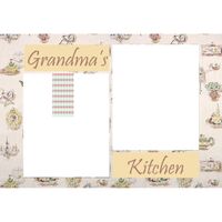 NEW!!! Personalized Photo Collage Grandma's Kitchen Floor Mat  27" x 18" Thumbnail