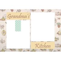 NEW!!! Personalized Photo Collage Grandma's Kitchen Floor Mat  27" x 18" Thumbnail