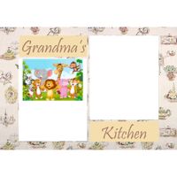 NEW!!! Personalized Photo Collage Grandma's Kitchen Floor Mat  27" x 18" Thumbnail