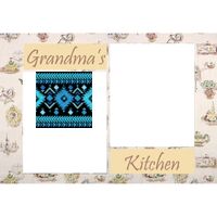 NEW!!! Personalized Photo Collage Grandma's Kitchen Floor Mat  27" x 18" Thumbnail