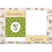 NEW!!! Personalized Photo Collage Grandma's Kitchen Floor Mat  27" x 18" Thumbnail