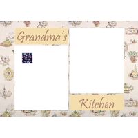 NEW!!! Personalized Photo Collage Grandma's Kitchen Floor Mat  27" x 18" Thumbnail