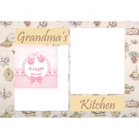 NEW!!! Personalized Photo Collage Grandma's Kitchen Floor Mat  27" x 18" Thumbnail