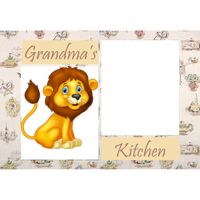 NEW!!! Personalized Photo Collage Grandma's Kitchen Floor Mat  27" x 18" Thumbnail