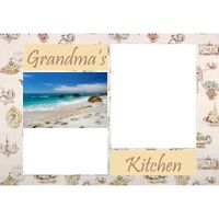 NEW!!! Personalized Photo Collage Grandma's Kitchen Floor Mat  27" x 18" Thumbnail