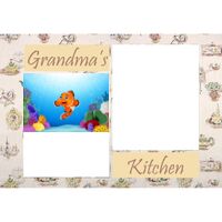 NEW!!! Personalized Photo Collage Grandma's Kitchen Floor Mat  27" x 18" Thumbnail