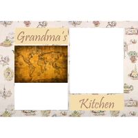 NEW!!! Personalized Photo Collage Grandma's Kitchen Floor Mat  27" x 18" Thumbnail