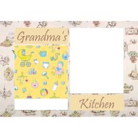 NEW!!! Personalized Photo Collage Grandma's Kitchen Floor Mat  27" x 18" Thumbnail