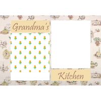 NEW!!! Personalized Photo Collage Grandma's Kitchen Floor Mat  27" x 18" Thumbnail