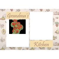 NEW!!! Personalized Photo Collage Grandma's Kitchen Floor Mat  27" x 18" Thumbnail