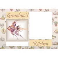 NEW!!! Personalized Photo Collage Grandma's Kitchen Floor Mat  27" x 18" Thumbnail