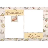 NEW!!! Personalized Photo Collage Grandma's Kitchen Floor Mat  27" x 18" Thumbnail